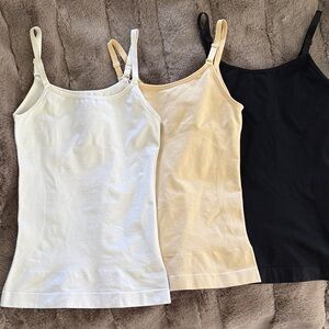 Shapermint Essentials All Day Every Day Scoop Neck Cami Trio